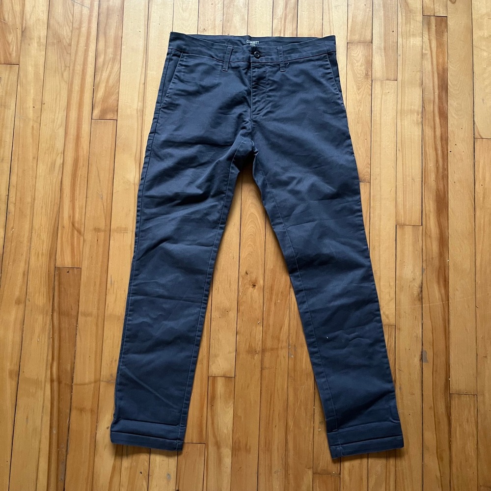 Carhartt WIP Sid Pant Charcoal Grey 32x32 Work In Progress Trousers